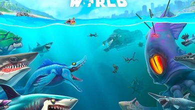 لعبة القرش الجائع